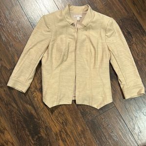 Dress barn tan blazer size M
